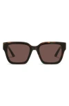 Quay Drive In 66mm Square Sunglasses In Multi