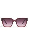 Quay Drive In 66mm Square Sunglasses In Brown