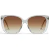 Quay Ever After 58mm Cat Eye Sunglasses