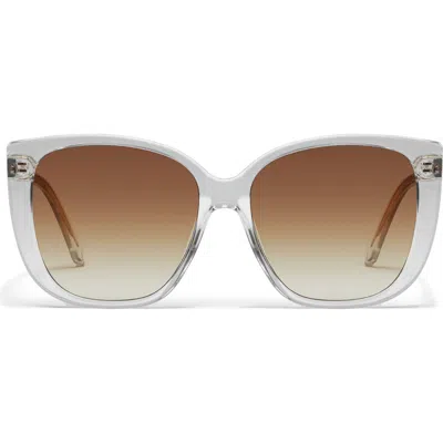 Quay Ever After 58mm Cat Eye Sunglasses In Multi