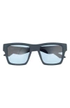 Quay Fast Lane 52mm Square Sunglasses