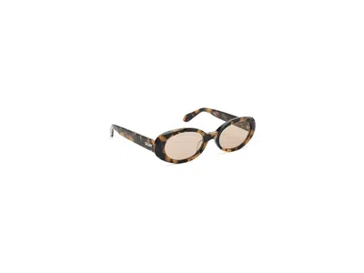 Quay Felt Cute Fashion Sunglasses Pebble Tort/brown: One Size In Black