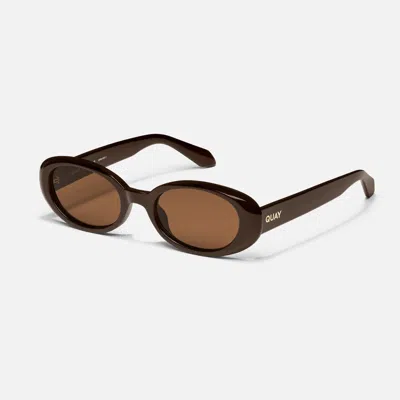 Quay Felt Cute In Iris,brown