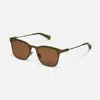 Quay Flashback In Matte Black,smoke Polarized