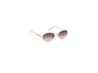 Quay Formal Affair Adorned Fashion Sunglasses Gold/brown: One Size In Multi