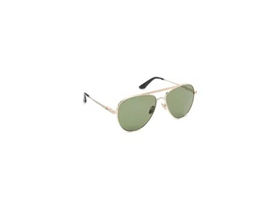Quay Free Fall Fashion Sunglasses Brushed Gold/green: One Size