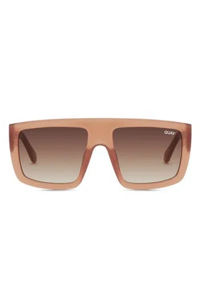 Quay Get In Line 58mm Shield Sunglasses