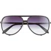 Quay High Profile 51mm Gradient Aviator Sunglasses
