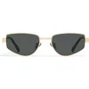 Quay Hit Single Sunglasses In Pattern