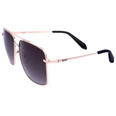 Quay Hot Take Men's Sunglasses In Transparent