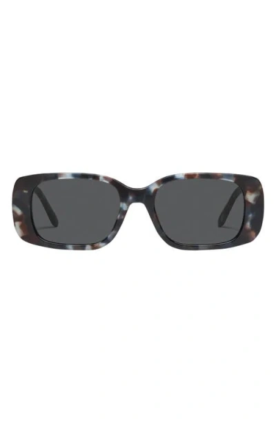 Quay Karma 53mm Gradient Square Sunglasses In Gray