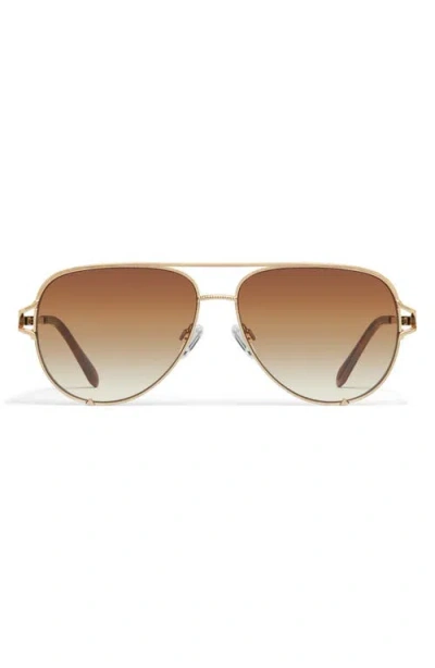 Quay High Key Twist Sunglasses In Orange