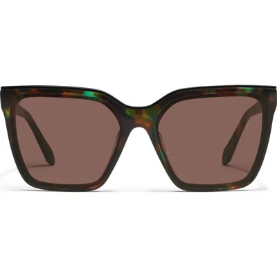 Quay Level Up 60mm Square Sunglasses