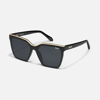 Quay Level Up In Black,silver Turquoise Flash