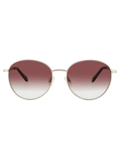 Quay Loop Me In Sunglasses In Gld/brnfd - Gold - Brown Fade