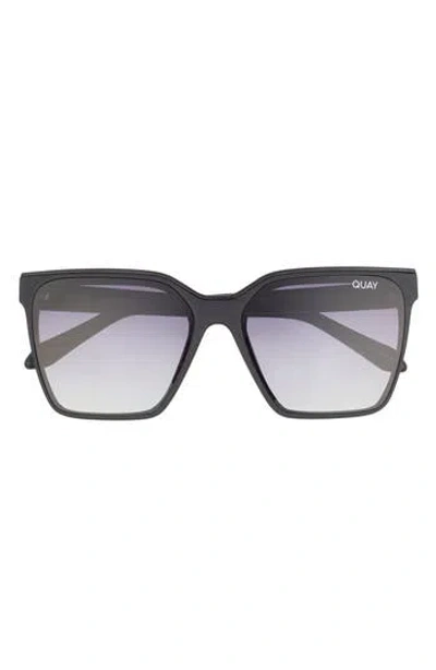 Quay Movin On 54mm Square Sunglasses