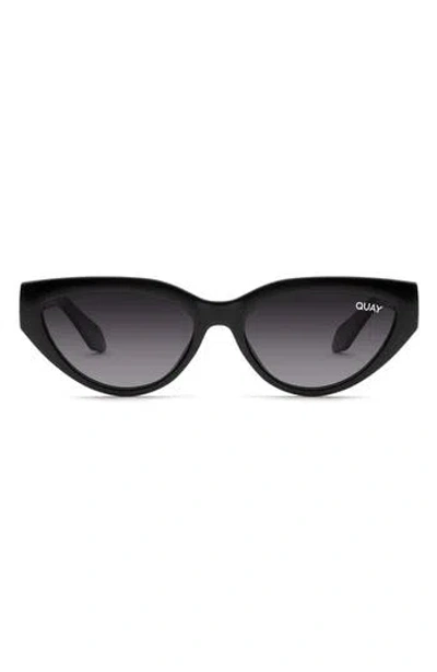 Quay Narrow Down 57mm Cat Eye Sunglasses
