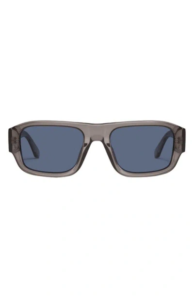 Quay Night Cap In Matte Black,black Polarized