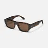 Quay Night Cap In Dark Tortoise,brown