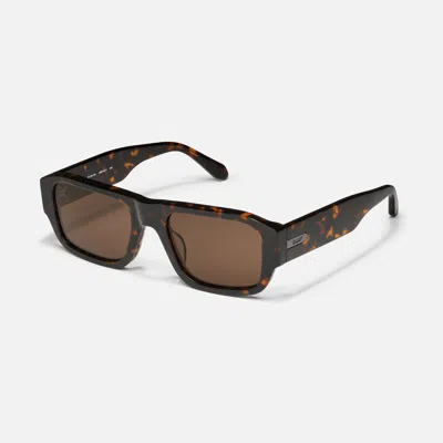 Quay Night Cap In Dark Tortoise,brown