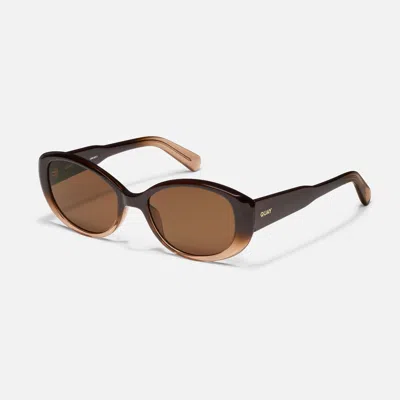 Quay On Brand In Dark Tort,dark Fawn