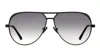 Quay Open Tab Black In Black