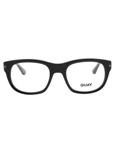 Quay Real Deal Rx Eyeglasses In Blk - Black - Demo
