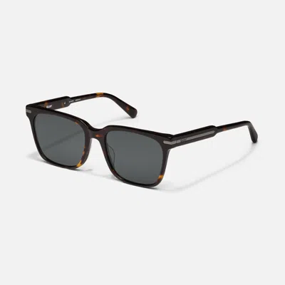 Quay Recap 46mm Small Square Sunglasses In Brown