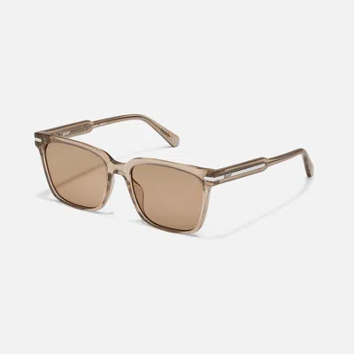 Quay Recap In Grey,navy Polarized