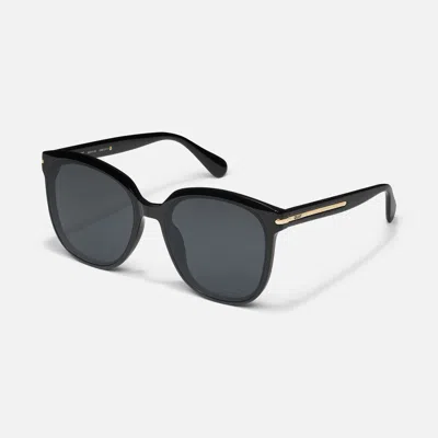 Quay Rent Free In Black,smoke Polarized
