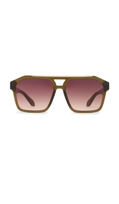 Quay Sonnenbrille Soundcheck In Olive