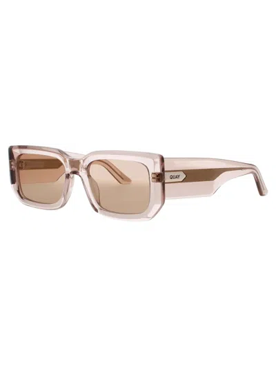 Quay Stylish Tell Me More Women's Sunglasses In Brown