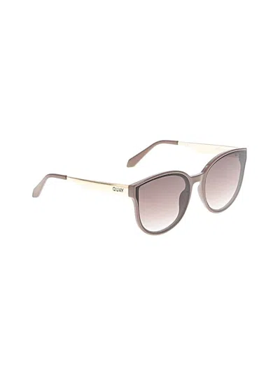 Pre-owned Quay Sunglasses In Brown