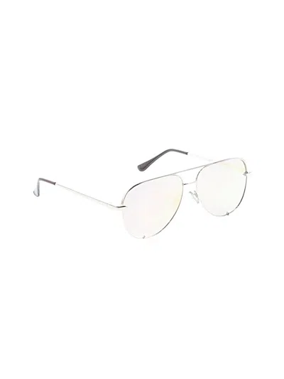 Pre-owned Quay Sunglasses In Gold