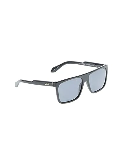 Pre-owned Quay Sunglasses In Gray