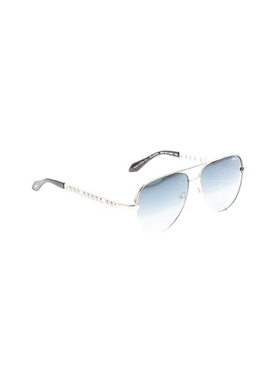 Pre-owned Quay Sunglasses In Silver