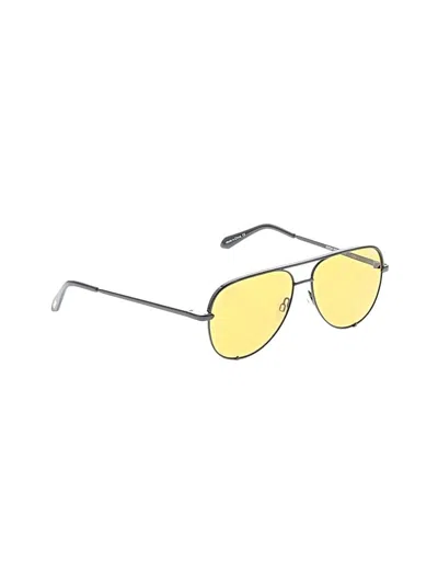 Pre-owned Quay Sunglasses In Yellow