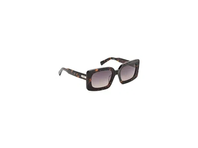 Quay Talk Show Fashion Sunglasses Neutral Tort/grey: One Size In Black