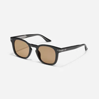 Quay Unisex - Weekender Sunglasses In Black Frame / Tan Lens In Multi