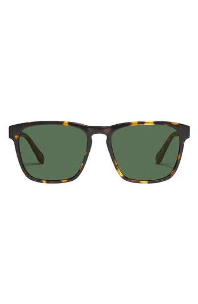 QUAY QUAY UNPLUGGED 56MM POLARIZED SQUARE SUNGLASSES