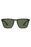 Quay Unplugged 56mm Polarized Square Sunglasses In Multi