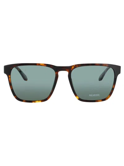 Quay Unplugged Sunglasses In Trtylw/grnpol - Yellow Tortoise - Green Polarized