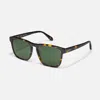 Quay Unplugged In Tortoise Yellow,green Polarized