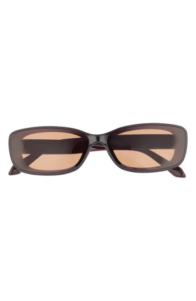 Quay Vibe Check 62mm Small Square Sunglasses In Black
