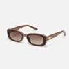 Quay Vibe Check In Black,dark Turquoise