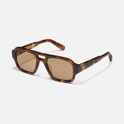 Quay Why Not In Amber Tort,tan