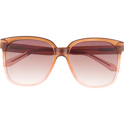 Quay Wide Awake 59mm Square Sunglasses