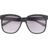 Quay Wide Awake 59mm Square Sunglasses