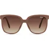 Quay Wide Awake 59mm Square Sunglasses