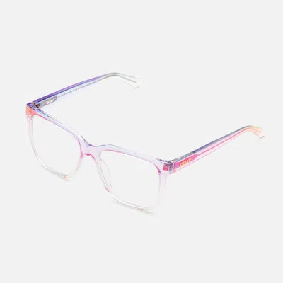 Quay Wired Large Frame In Milky Tortoise,clear